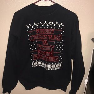 Stranger Things Christmas Sweatshirt!